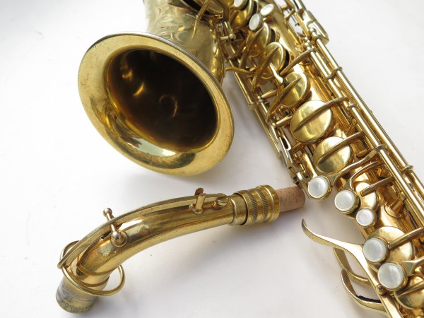 Saxophone alto Conn Chu Berry plaqué or ladyface (4)