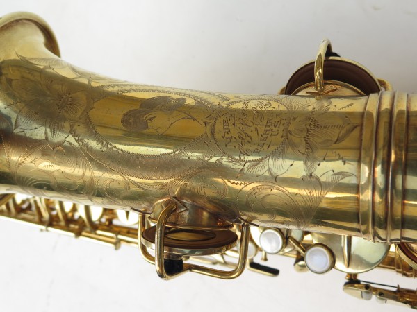 Saxophone alto Conn Chu Berry plaqué or ladyface (7)