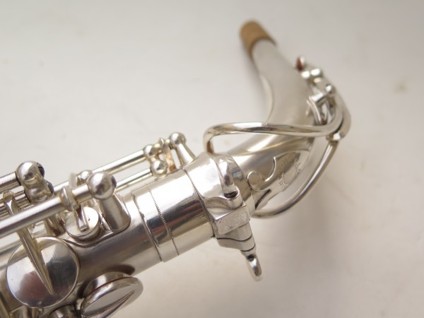 Saxophone alto Selmer Balanced Action argenté sablé clétage additionnel américain (12)