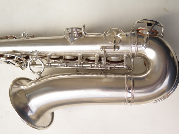 Saxophone alto Selmer Balanced Action argenté sablé clétage additionnel américain (16)