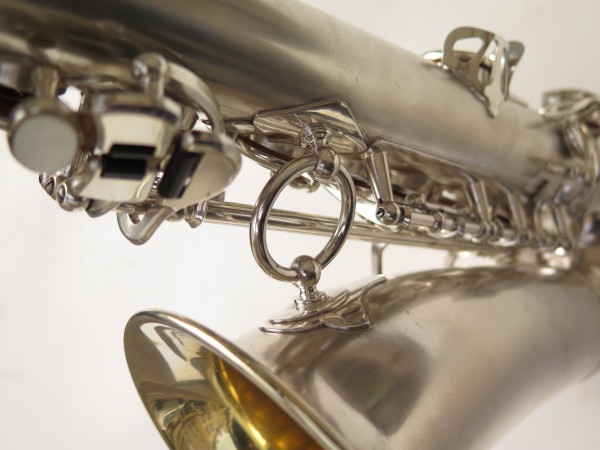 Saxophone alto Selmer Balanced Action argenté sablé clétage additionnel américain (18)