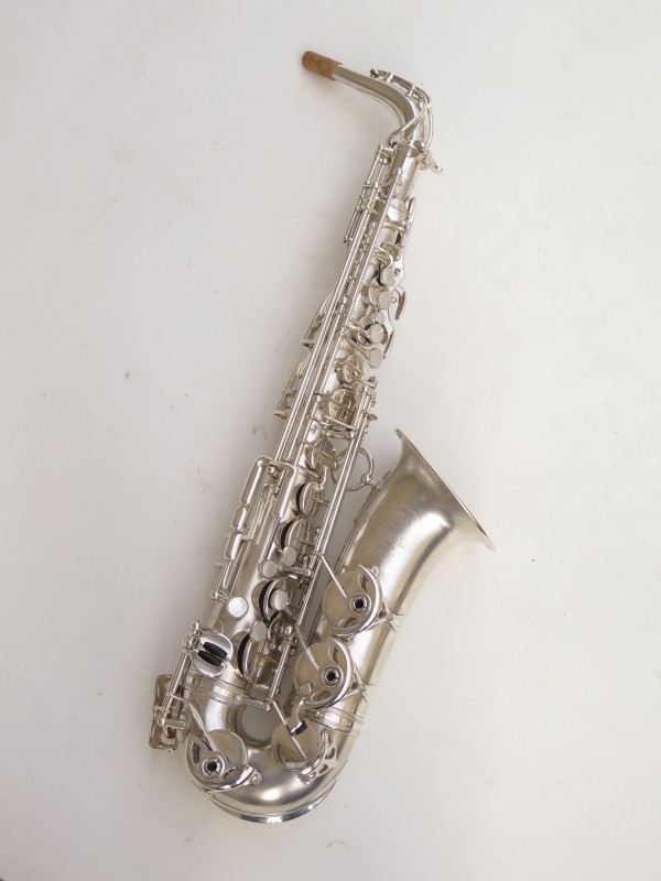 Saxophone alto Selmer Balanced Action argenté sablé clétage additionnel américain (5)