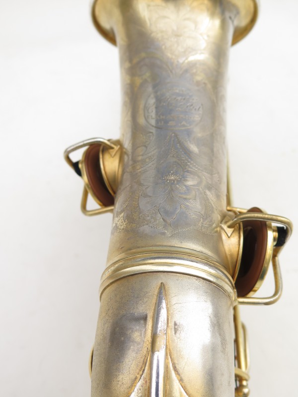 Saxophone alto New Wonder 2 Conn Chu Berry plaqué or sablé (15)