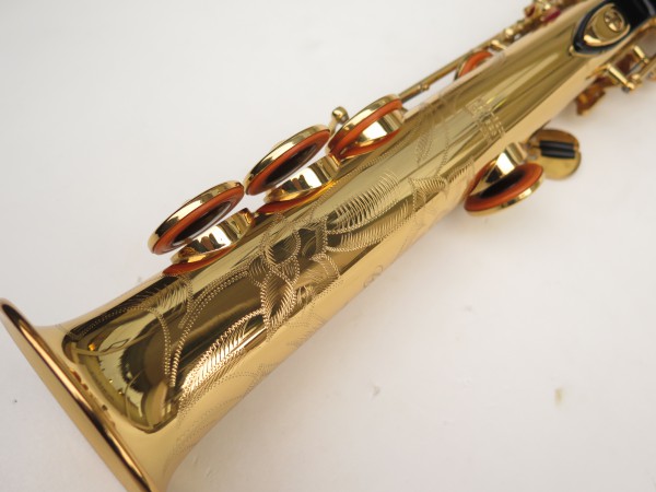 Saxophone soprano Yamaha YSS 82ZR Custom Z verni gravé (9)