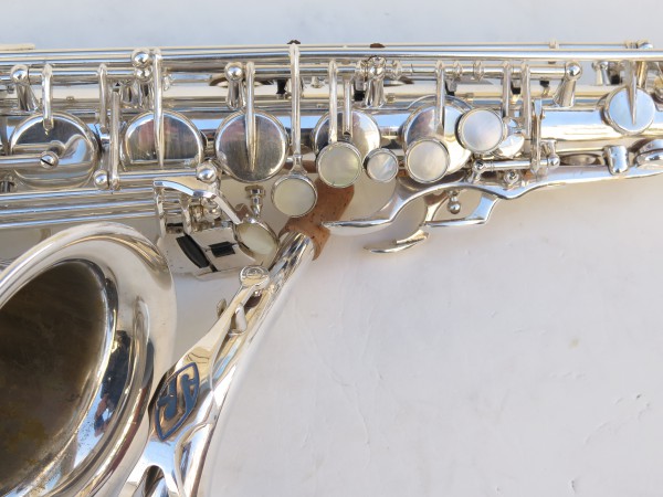 Saxophone alto Selmer Mark 6 argenté (21)