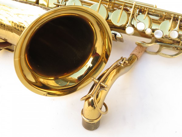 Saxophone ténor Buescher Aristocrat Big B verni gravé (13)