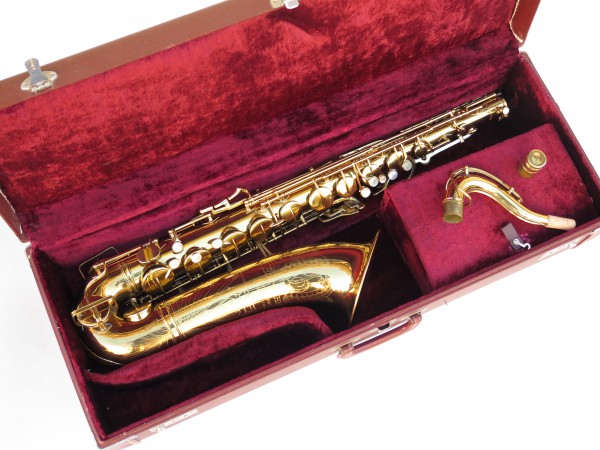 Saxophone ténor Buescher Aristocrat Big B verni gravé (14)