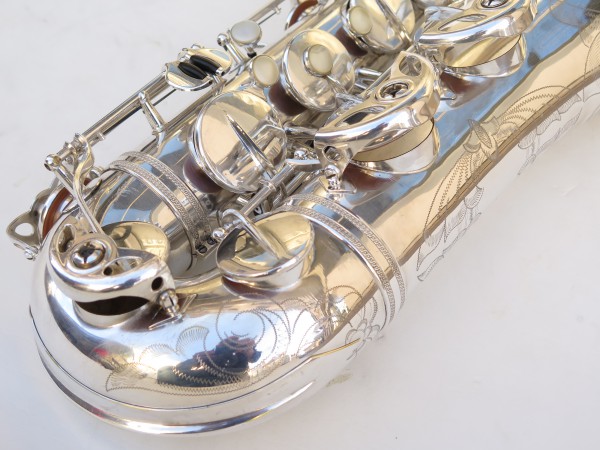 Saxophone ténor Selmer Super Balanced Action argenté gravé (1)