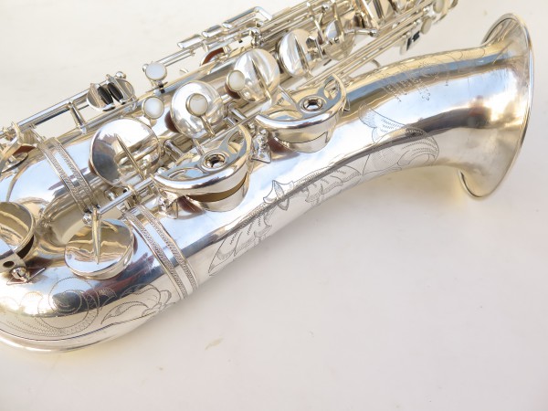 Saxophone ténor Selmer Super Balanced Action argenté gravé (10)