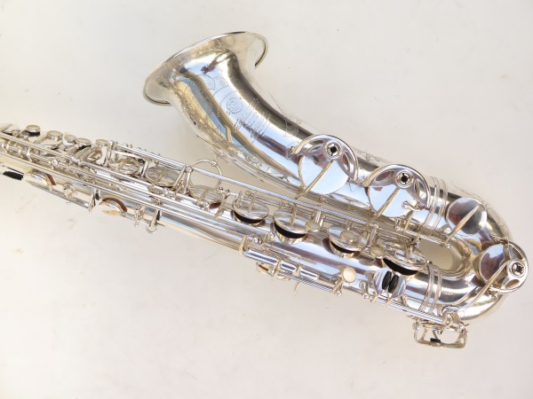 Saxophone ténor Selmer Super Balanced Action argenté gravé (14)