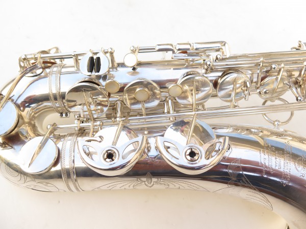 Saxophone ténor Selmer Super Balanced Action argenté gravé (16)