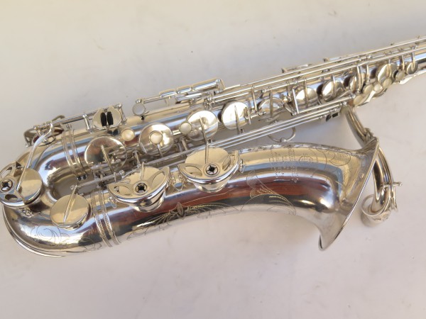 Saxophone ténor Selmer Super Balanced Action argenté gravé (18)