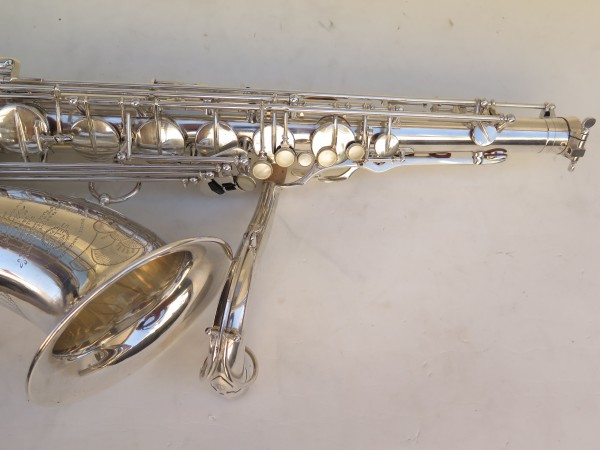 Saxophone ténor Selmer Super Balanced Action argenté gravé (19)