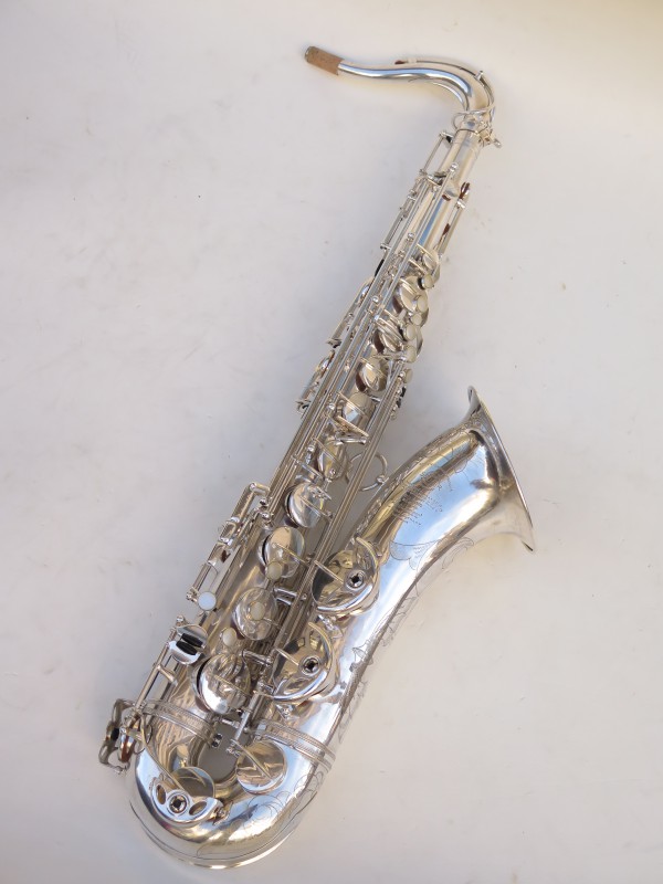 Saxophone ténor Selmer Super Balanced Action argenté gravé (22)