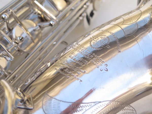 Saxophone ténor Selmer Super Balanced Action argenté gravé (23)