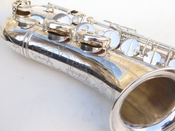 Saxophone ténor Selmer Super Balanced Action argenté gravé (7)