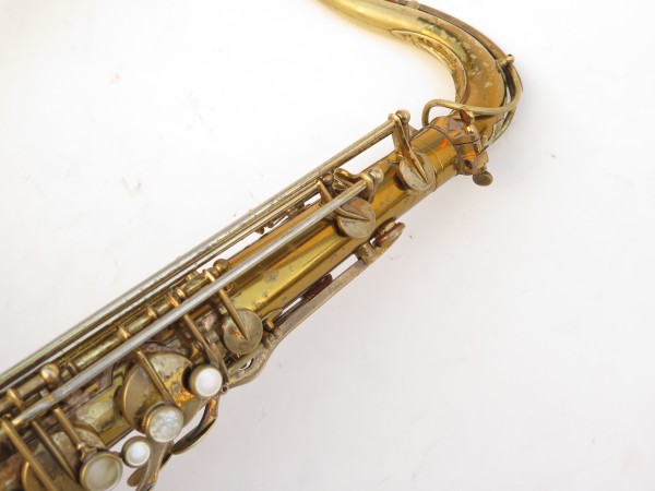 Saxophone ténor Selmer Super Balanced Action verni gravé (12)