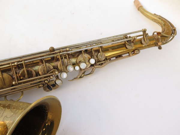 Saxophone ténor Selmer Super Balanced Action verni gravé (16)