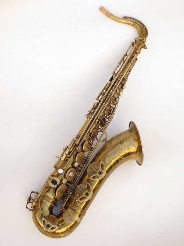Saxophone ténor Selmer Super Balanced Action verni gravé (18)