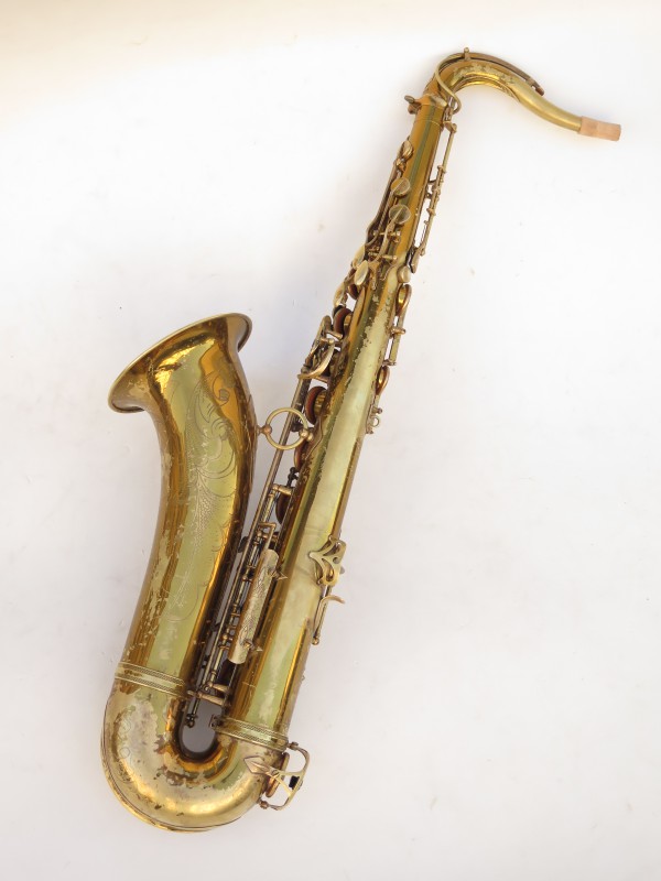 Saxophone ténor Selmer Super Balanced Action verni gravé (19)