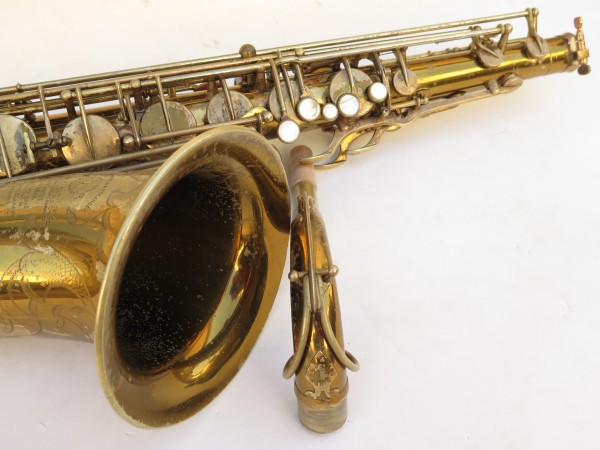 Saxophone ténor Selmer Super Balanced Action verni gravé (7)