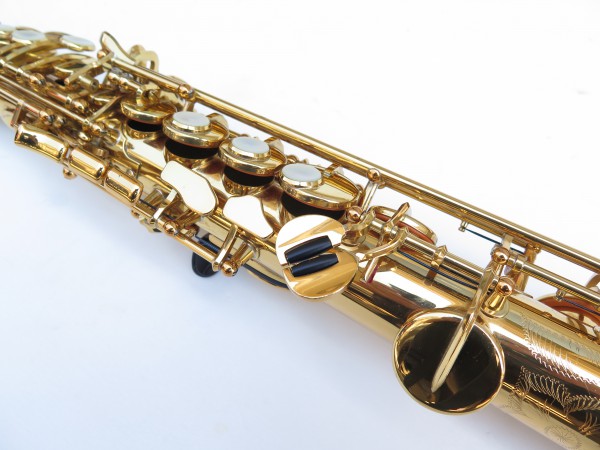 Saxophone soprano Yamaha YSS 82 Z verni gravé (10)