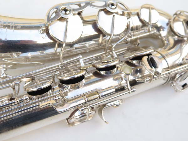 Saxophone ténor Selmer Mark 6 argenté (1)