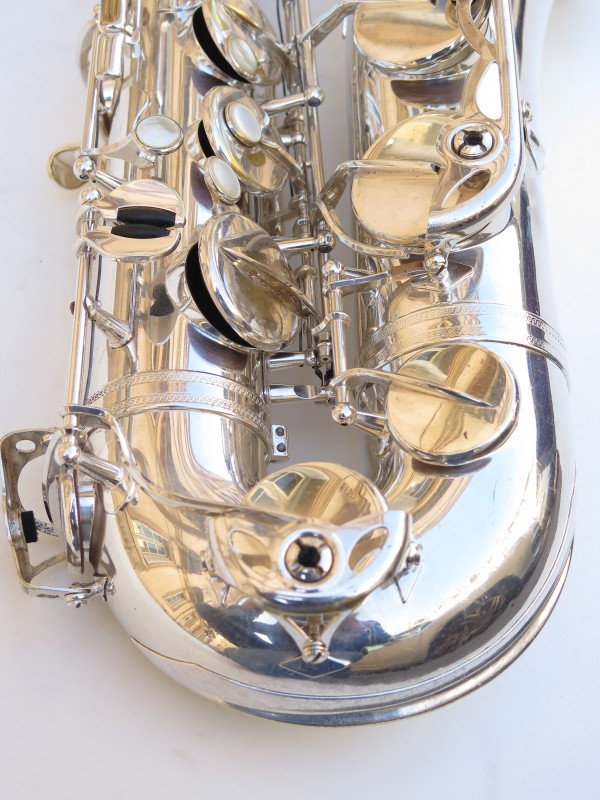 Saxophone ténor Selmer Mark 6 argenté (11)