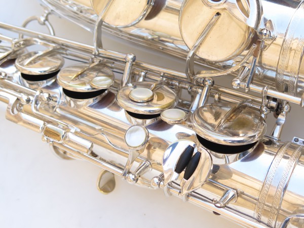 Saxophone ténor Selmer Mark 6 argenté (12)