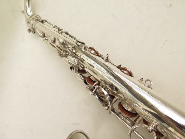 Saxophone ténor Selmer Super Balanced Action SBA argenté gravé (22)