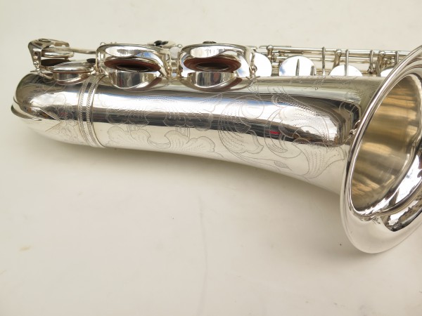 Saxophone ténor Selmer Super Balanced Action SBA argenté gravé (5)