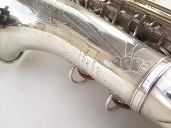 Saxophone alto SML Coleman Kawkins Special argenté sablé (13)