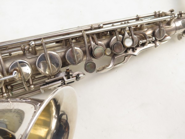 Saxophone alto SML Coleman Kawkins Special argenté sablé (3)