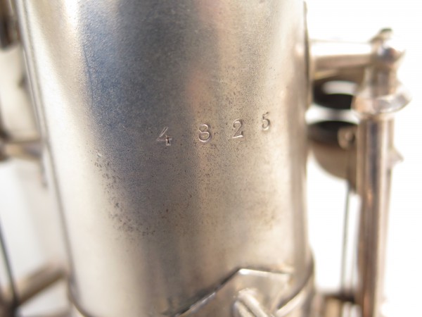 Saxophone alto SML Coleman Kawkins Special argenté sablé (6)