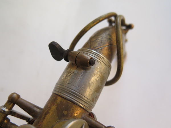 Saxophone alto Georges Leblanc semi rationnel verni gravé (5)