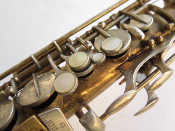Saxophone alto Georges Leblanc semi rationnel verni gravé (6)