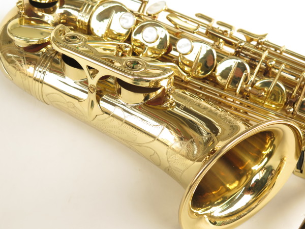 Saxophone alto Selmer Super Action 80 Série 2 verni gravé (10)