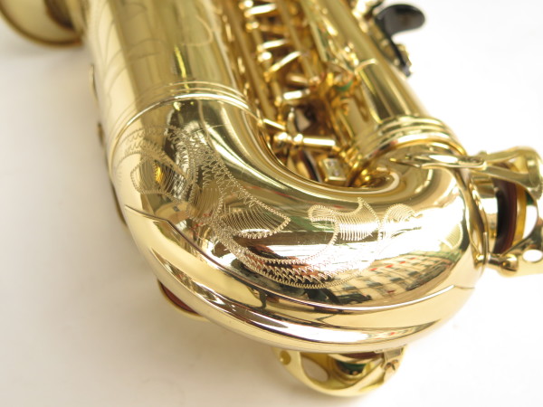 Saxophone alto Selmer Super Action 80 Série 2 verni gravé (16)