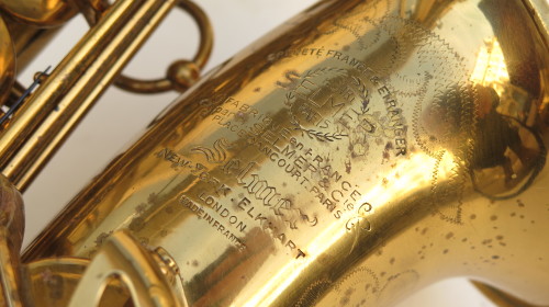 Saxophone alto Selmer Mark 6 verni gravé (1)