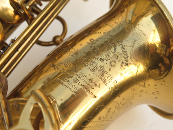 Saxophone alto Selmer Mark 6 verni gravé (1)