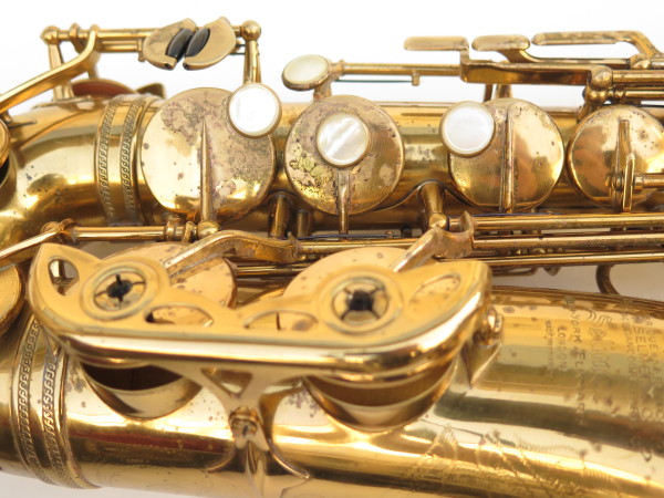 Saxophone alto Selmer Mark 6 verni gravé (11)
