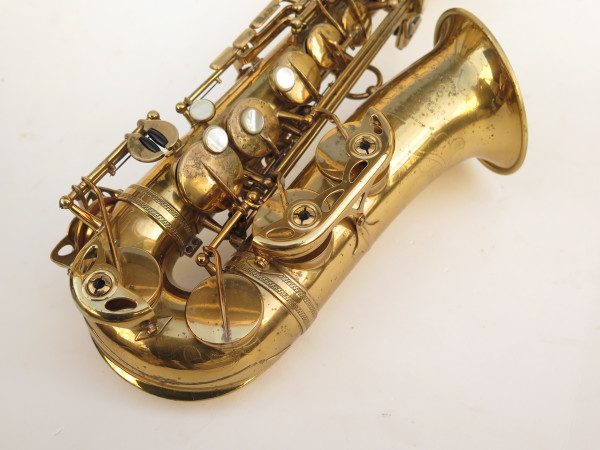 Saxophone alto Selmer Mark 6 verni gravé (2)