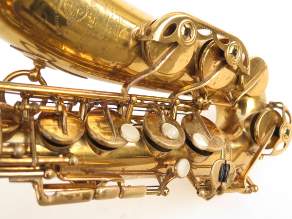Saxophone alto Selmer Mark 6 verni gravé (4)