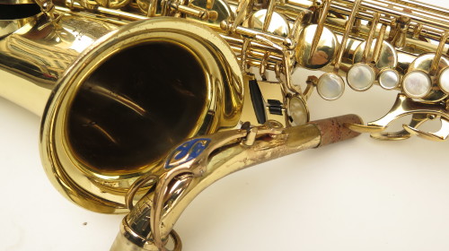 Saxophone alto Selmer Mark 7 verni (1)