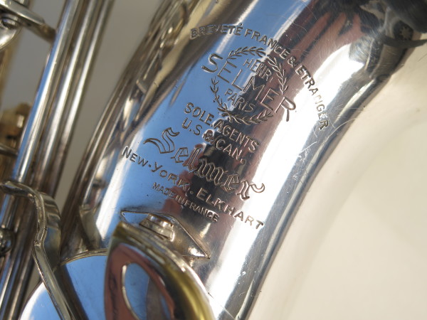 Saxophone alto Selmer Super Balanced Action argenté (2)