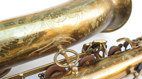 Saxophone baryton Selmer Mark 6 verni gravé (1)