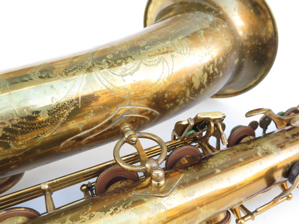 Saxophone baryton Selmer Mark 6 verni gravé (1)