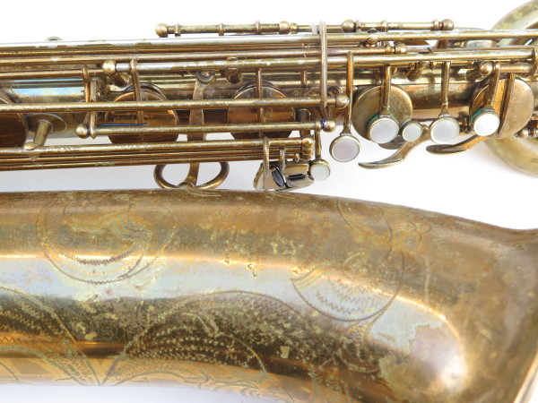 Saxophone baryton Selmer Mark 6 verni gravé (10)