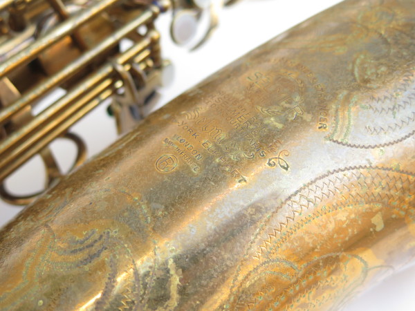 Saxophone baryton Selmer Mark 6 verni gravé (16)