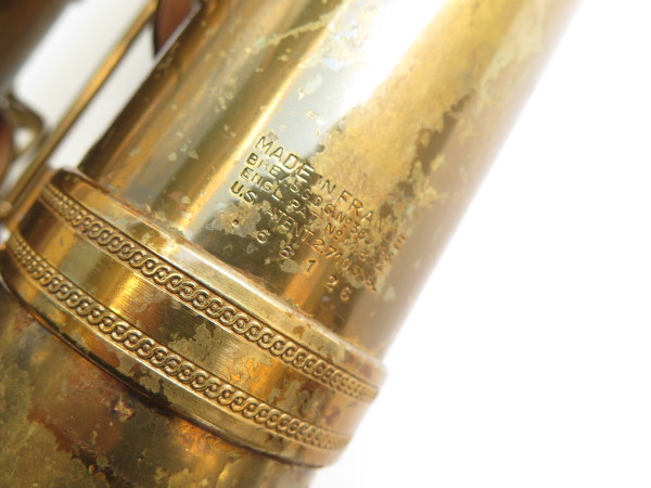 Saxophone baryton Selmer Mark 6 verni gravé (22)